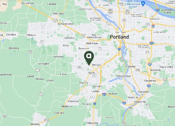 Portland North Map 