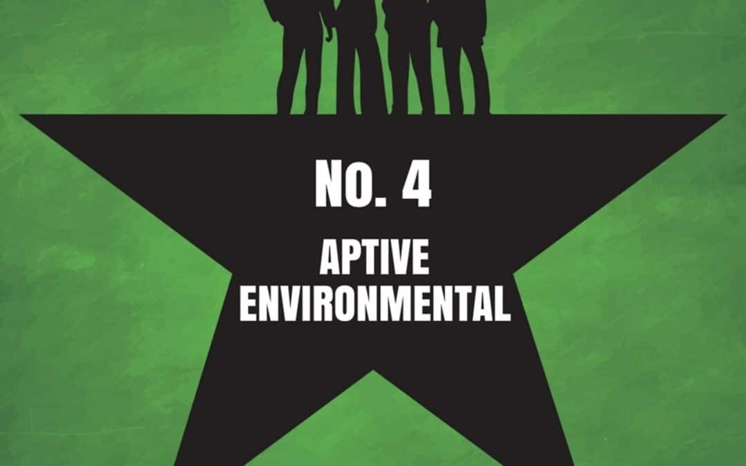 Aptive Environmental ranks #4 on the UV50’s Top Startups to Watch list