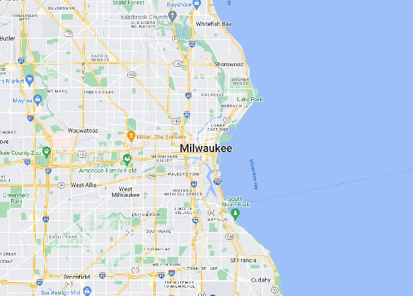 Milwaukee Map 